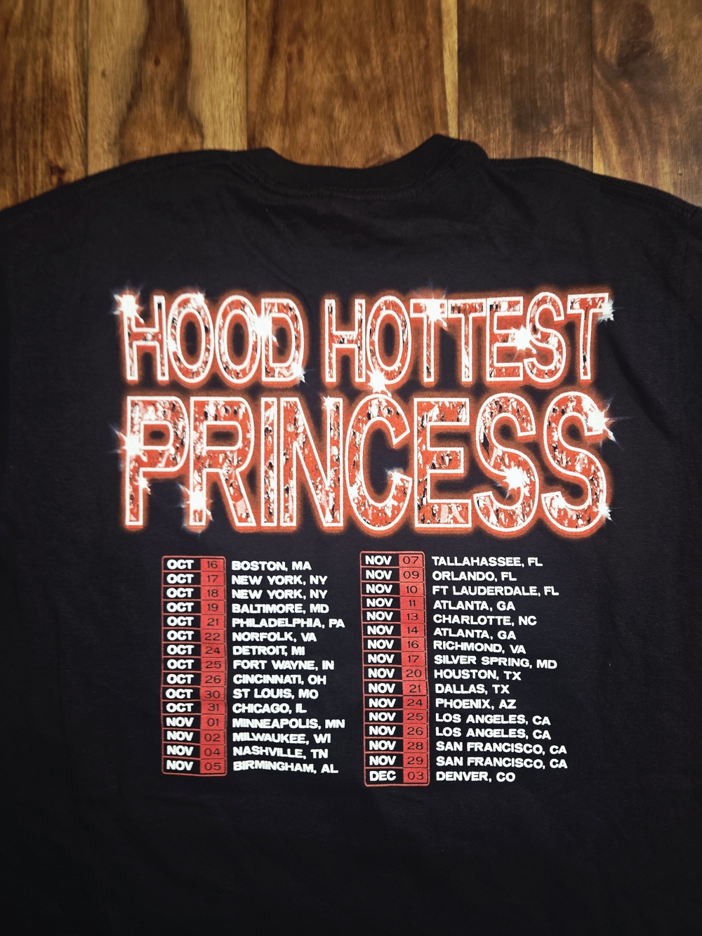 Sexyy Red's Black Tour Tee - Picture 6 of 6